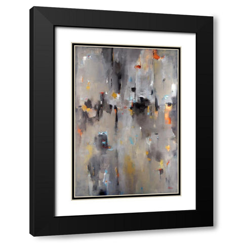 Beyond Time Black Modern Wood Framed Art Print with Double Matting by Jackson, Victoria