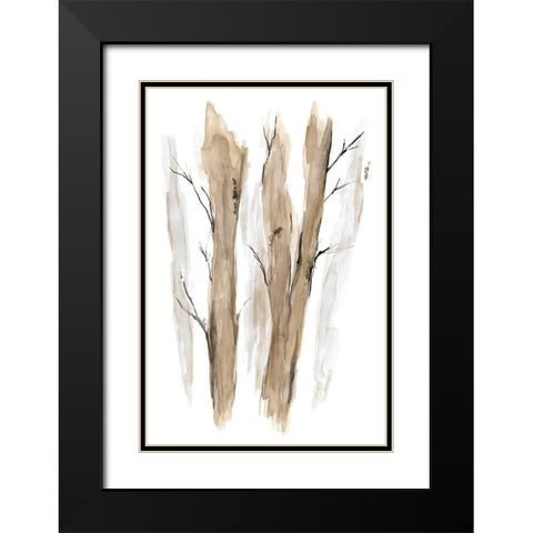 Wandering II Black Modern Wood Framed Art Print with Double Matting by Golden, Corrie