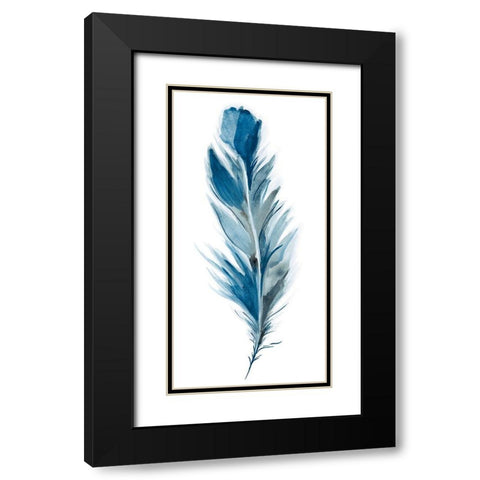 Midnight I Black Modern Wood Framed Art Print with Double Matting by Golden, Corrie