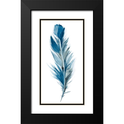 Midnight I Black Modern Wood Framed Art Print with Double Matting by Golden, Corrie