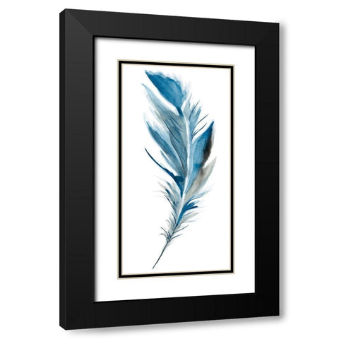 Midnight II Black Modern Wood Framed Art Print with Double Matting by Golden, Corrie