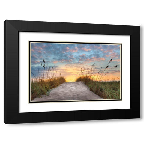 Over The Top Black Modern Wood Framed Art Print with Double Matting by Celebrate Life Gallery