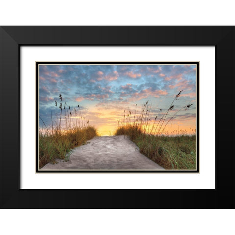 Over The Top Black Modern Wood Framed Art Print with Double Matting by Celebrate Life Gallery