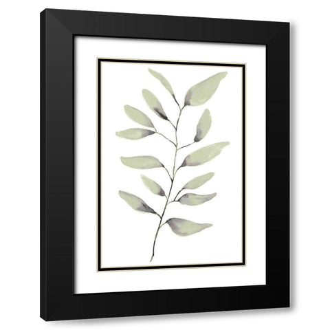 Lulu II Black Modern Wood Framed Art Print with Double Matting by Golden, Corrie