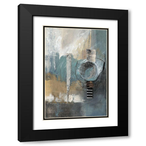 Protected I Black Modern Wood Framed Art Print with Double Matting by Fields, Laurie