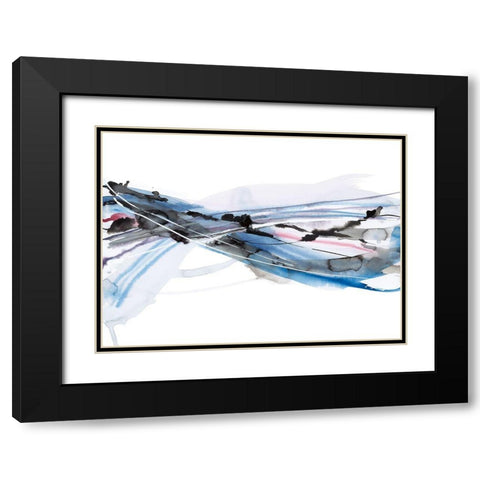 Love Affair Black Modern Wood Framed Art Print with Double Matting by Meyers, Rebecca
