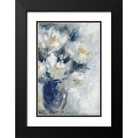 This Much Is True Black Modern Wood Framed Art Print with Double Matting by Pasion, Wani