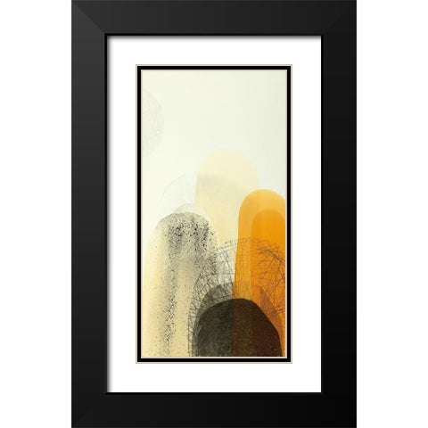 Movement of Light II Black Modern Wood Framed Art Print with Double Matting by Sims, Drew
