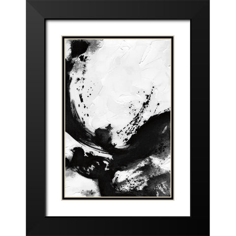 Soul Dance II Black Modern Wood Framed Art Print with Double Matting by Stanion, Kathy Morton