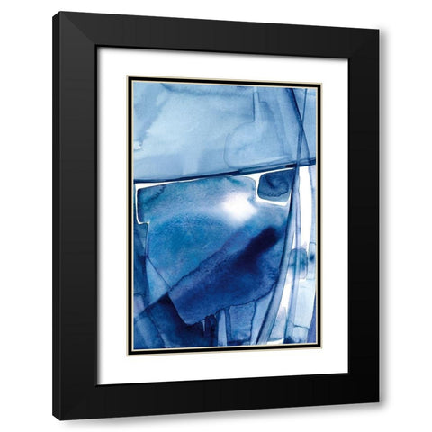 Hot Step Black Modern Wood Framed Art Print with Double Matting by Stanion, Kathy Morton