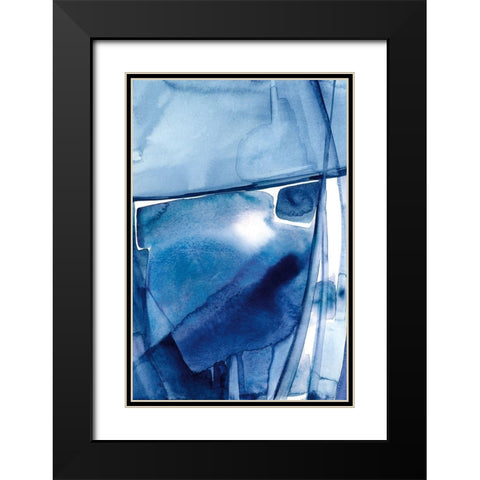 Hot Step Black Modern Wood Framed Art Print with Double Matting by Stanion, Kathy Morton
