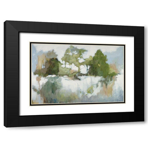 When the Time Comes Black Modern Wood Framed Art Print with Double Matting by Buckley, Mary