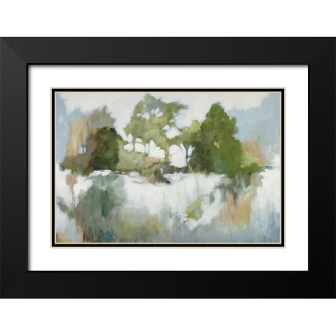 When the Time Comes Black Modern Wood Framed Art Print with Double Matting by Buckley, Mary