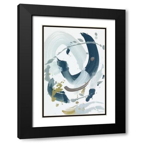 Centered On You III Black Modern Wood Framed Art Print with Double Matting by Ellens, Jacqueline