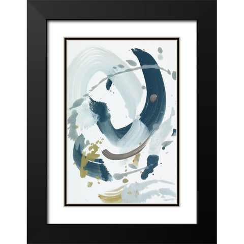 Centered On You III Black Modern Wood Framed Art Print with Double Matting by Ellens, Jacqueline