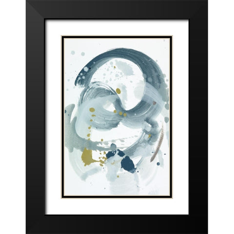 Centered On You IV Black Modern Wood Framed Art Print with Double Matting by Ellens, Jacqueline