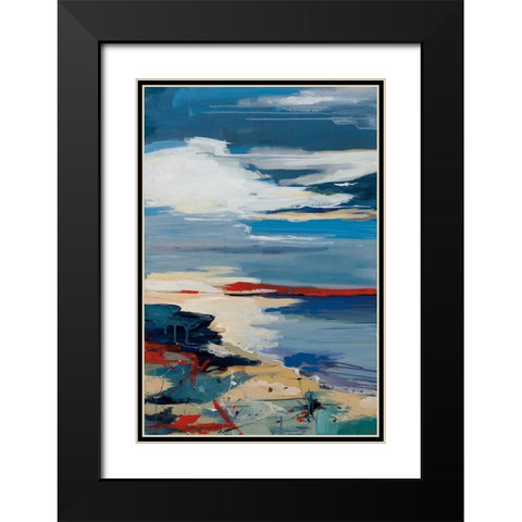 Wilderness Black Modern Wood Framed Art Print with Double Matting by Fitzsimmons, A.