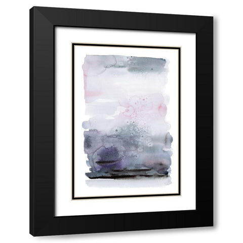 I Get Misty Black Modern Wood Framed Art Print with Double Matting by Pasion, Wani