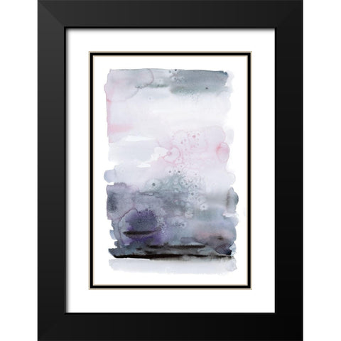 I Get Misty Black Modern Wood Framed Art Print with Double Matting by Pasion, Wani