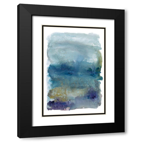 Kiss the Sky Black Modern Wood Framed Art Print with Double Matting by Pasion, Wani