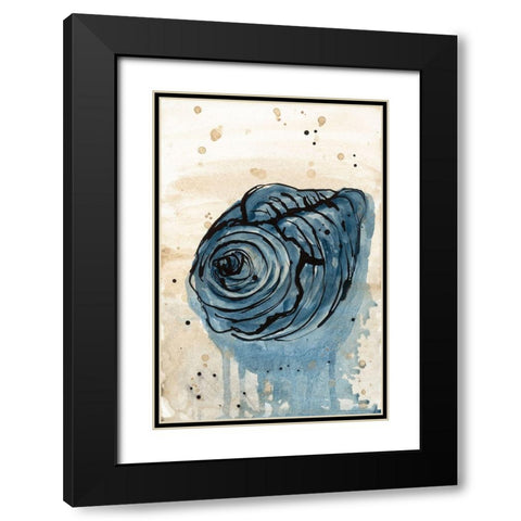 Deep Sea Treasure I Black Modern Wood Framed Art Print with Double Matting by St.Amant, Yvette