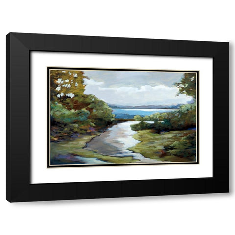 Evenings Promise Black Modern Wood Framed Art Print with Double Matting by Buckley, Mary Parker