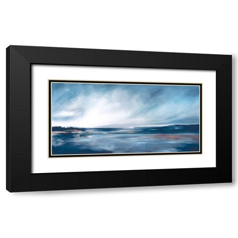 Island Light Black Modern Wood Framed Art Print with Double Matting by Parent, Joanne