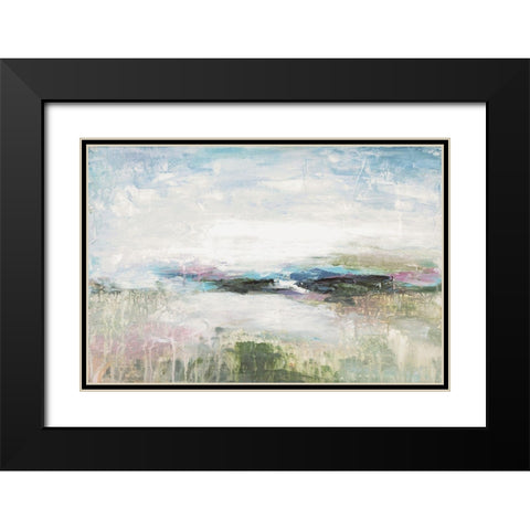 A Place In The Sun Black Modern Wood Framed Art Print with Double Matting by Pasion, Wani
