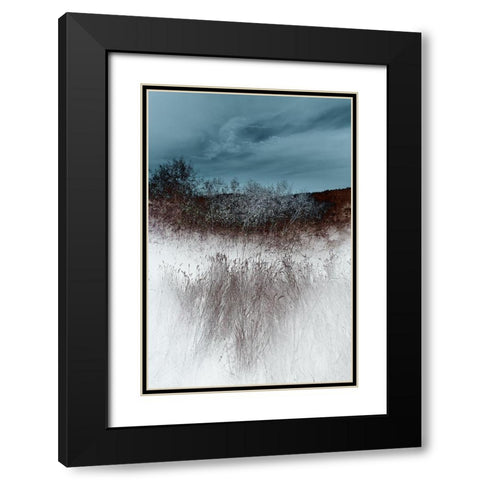 Lentic Dream II Black Modern Wood Framed Art Print with Double Matting by Hoh, Roy