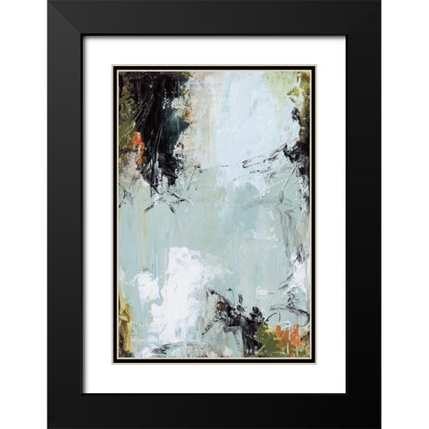 Rain and Rust Black Modern Wood Framed Art Print with Double Matting by Pasion, Wani