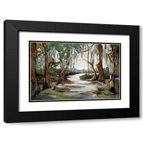 Sanctuary Black Modern Wood Framed Art Print with Double Matting by Buckley, Mary Parker