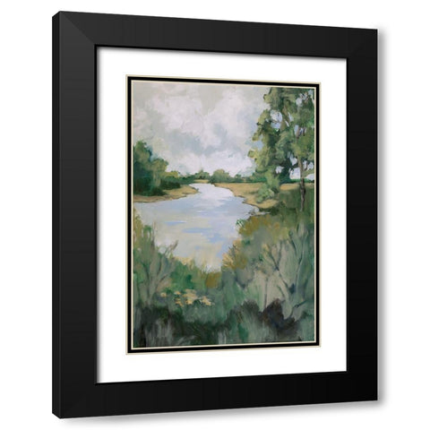 Earth and Sky VII Black Modern Wood Framed Art Print with Double Matting by Buckley, Mary Parker