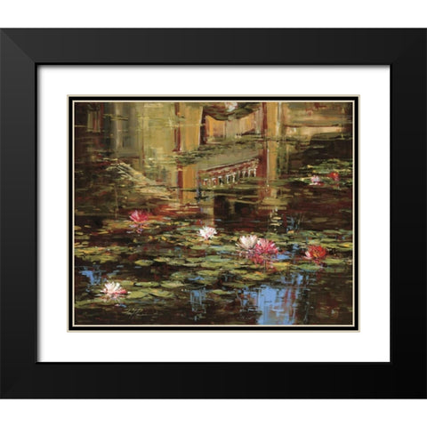 Classical Reflections Black Modern Wood Framed Art Print with Double Matting by Panossian, Paul
