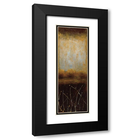 Crystal Lake II Black Modern Wood Framed Art Print with Double Matting by Pasion, Wani
