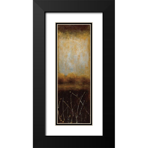 Crystal Lake II Black Modern Wood Framed Art Print with Double Matting by Pasion, Wani