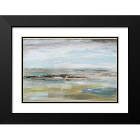 Save It For A Rainy Day Black Modern Wood Framed Art Print with Double Matting by Pasion, Wani