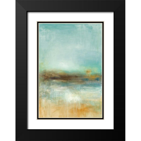 Let The Summer Sun Shine Black Modern Wood Framed Art Print with Double Matting by Pasion, Wani