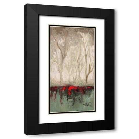 Amazonas II Black Modern Wood Framed Art Print with Double Matting by Quintero, Tita