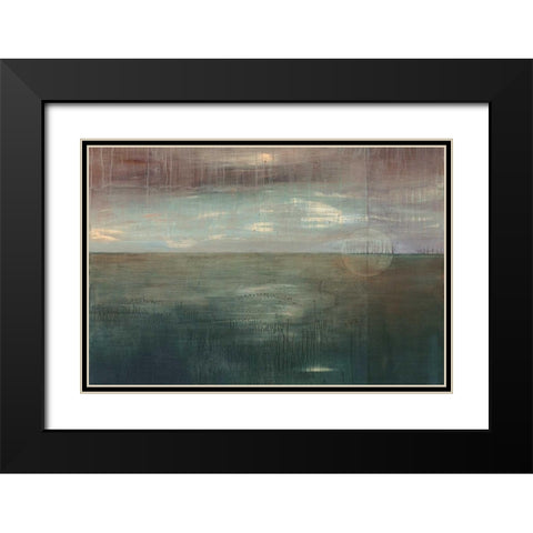 Mulberry Skies Black Modern Wood Framed Art Print with Double Matting by Ross, Heather