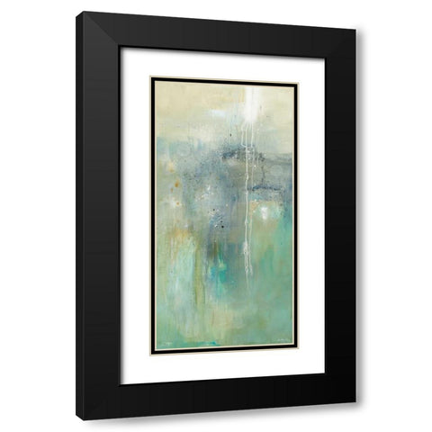 Sparks of Sea and Sunshine Black Modern Wood Framed Art Print with Double Matting by Ross, Heather