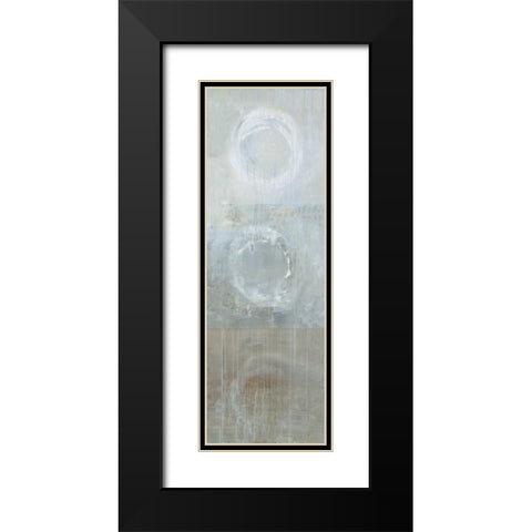 Evolu Black Modern Wood Framed Art Print with Double Matting by Ross, Heather