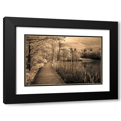 Take My Lead II Black Modern Wood Framed Art Print with Double Matting by Szilagyi, Ily