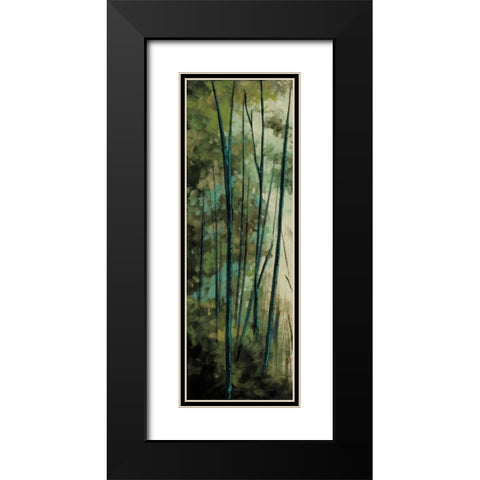La Senda I Black Modern Wood Framed Art Print with Double Matting by Solis, Luis