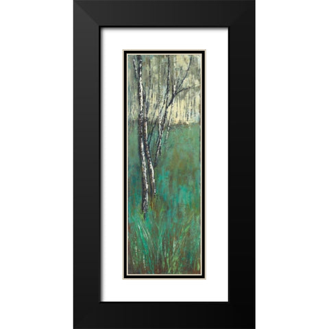 Natures Companions I Black Modern Wood Framed Art Print with Double Matting by Solis, Luis