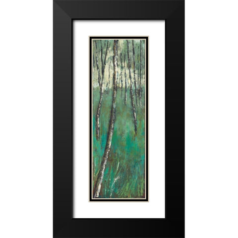 Natures Companions II Black Modern Wood Framed Art Print with Double Matting by Solis, Luis