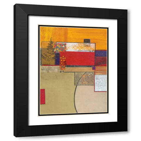 Golden Day I Black Modern Wood Framed Art Print with Double Matting by Tunick, Connie