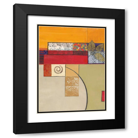 Golden Day II Black Modern Wood Framed Art Print with Double Matting by Tunick, Connie