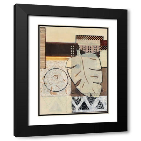 Global Patterns I Black Modern Wood Framed Art Print with Double Matting by Tunick, Connie