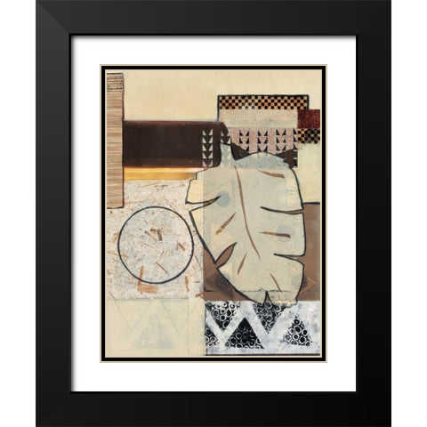 Global Patterns I Black Modern Wood Framed Art Print with Double Matting by Tunick, Connie