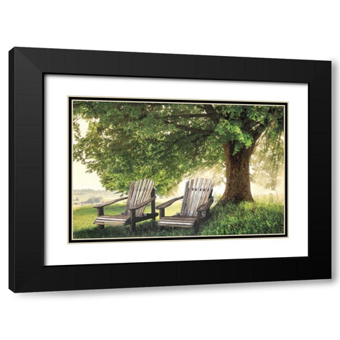 Made In The Shade Black Modern Wood Framed Art Print with Double Matting by Celebrate Life Gallery